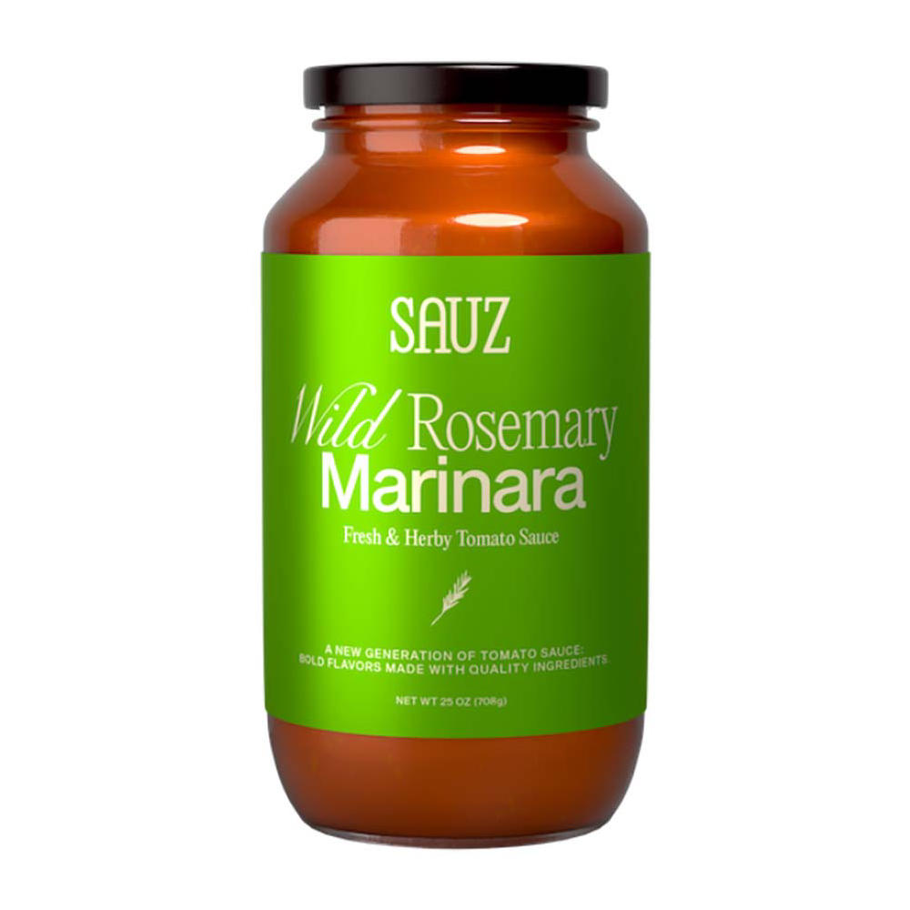 Sauz Wild Rosemary Marinara Sauce, 25 oz
