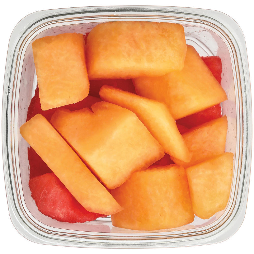H-E-B Fresh Cut Watermelon & Cantaloupe – Small, Avg. 0.8 lb