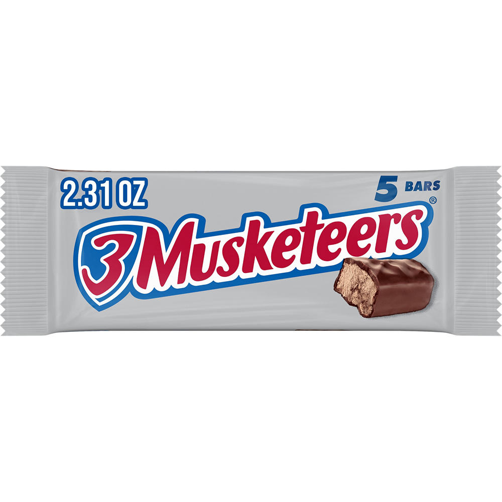 3 Musketeers Fun Size Milk Chocolate Candy Bars, 5 pk