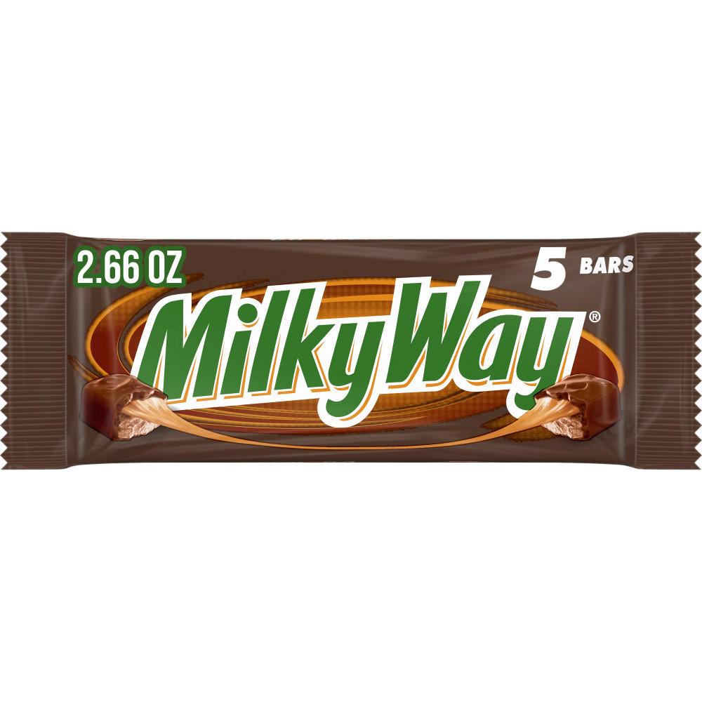 Milky Way Original Milk Chocolate Candy Bars, 5 ct, 2.66 oz