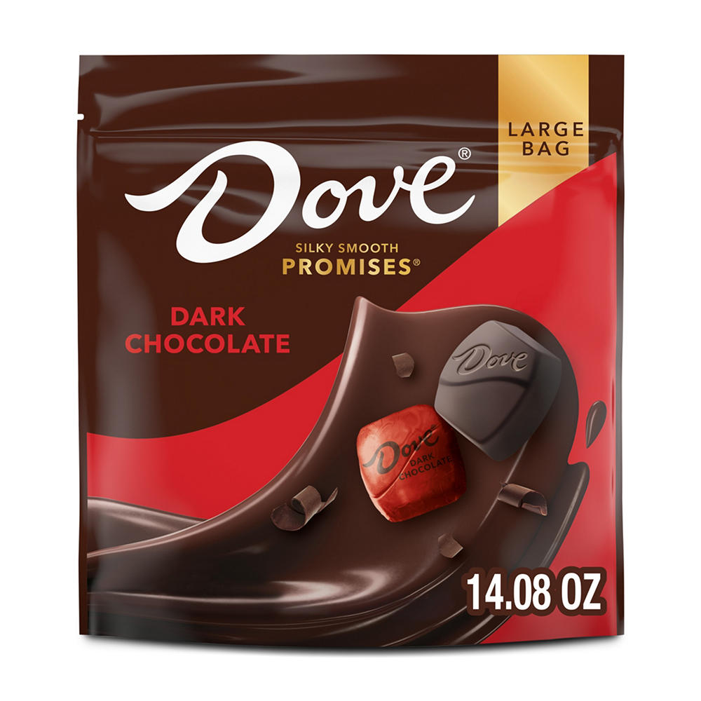 Dove Promises Dark Chocolate Candy - Large Bag, 14.08 oz