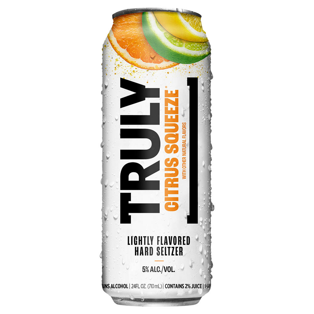 Truly Citrus Squeeze Hard Seltzer, 24 oz