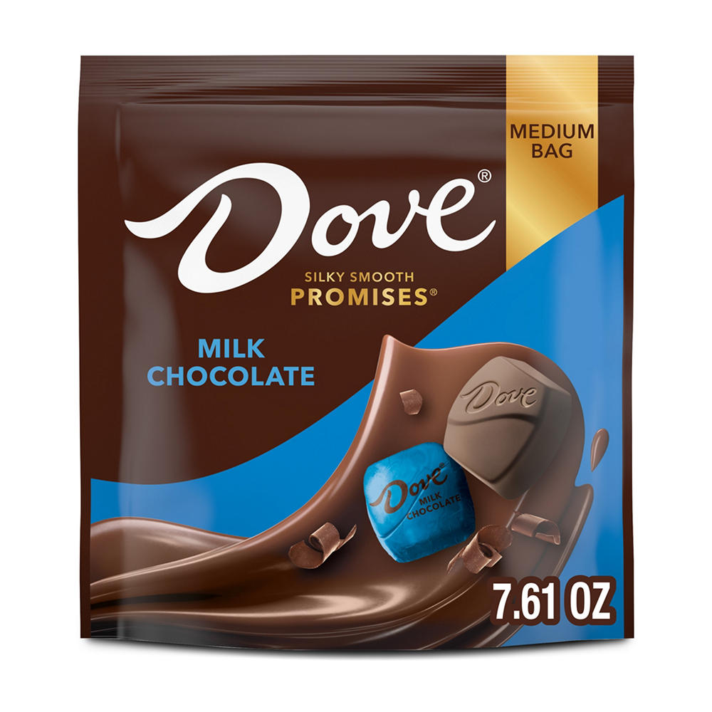 Dove Promises Milk Chocolate Individually Wrapped Candy, 7.61 oz