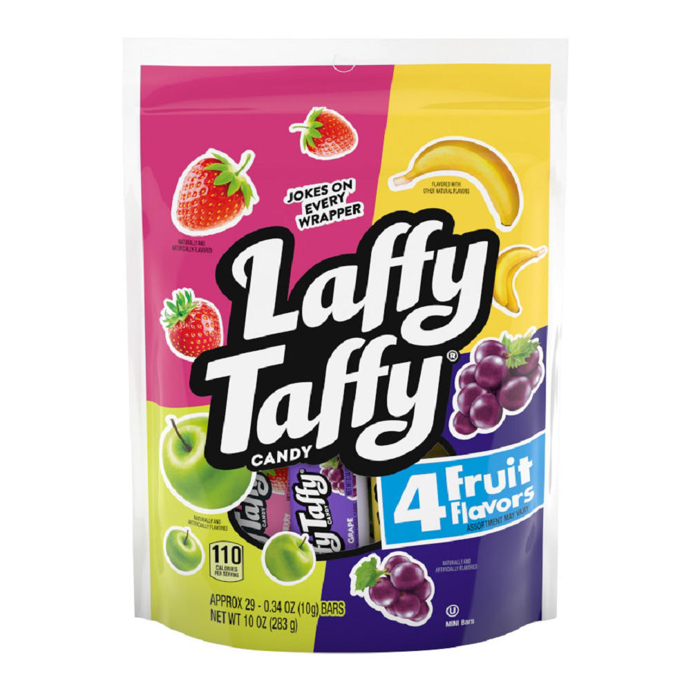 Laffy Taffy Assorted Mini Candy Bars, 10 oz