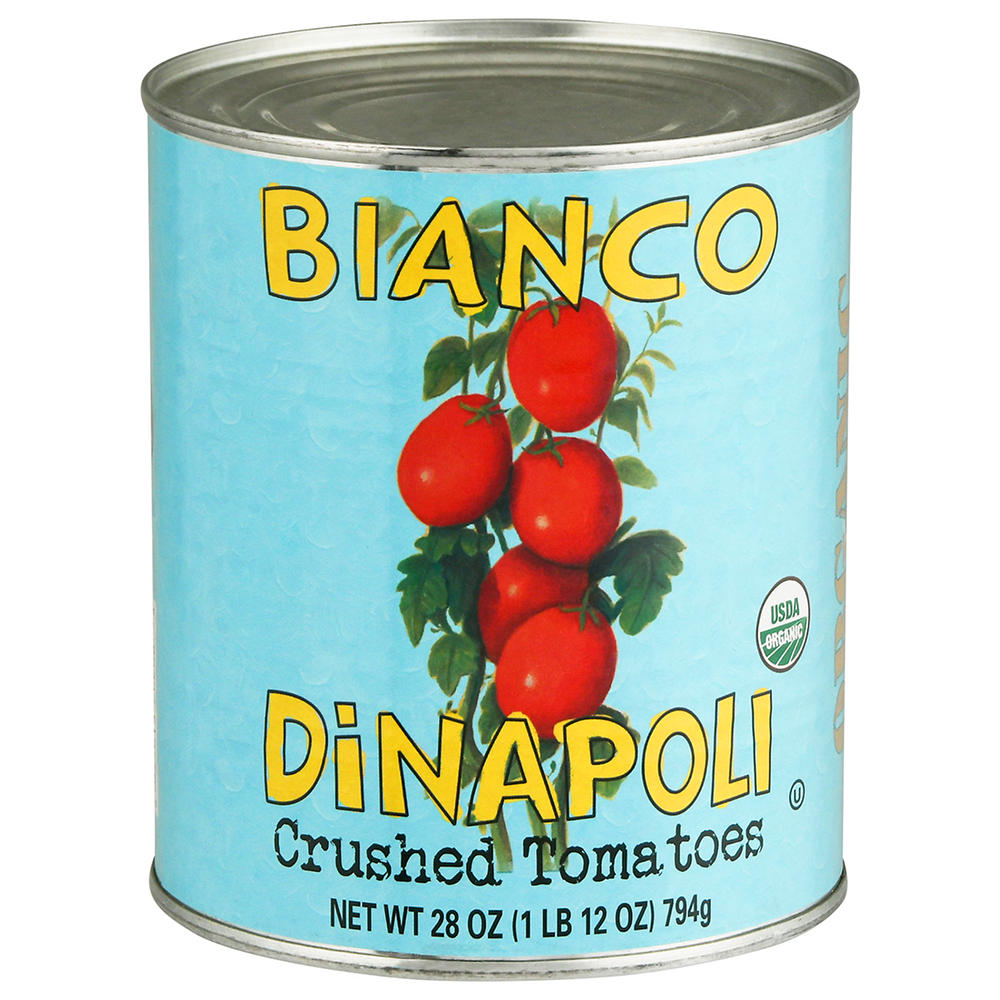 Bianco Dinapoli Organic Crushed Tomatoes in Puree, 28 oz