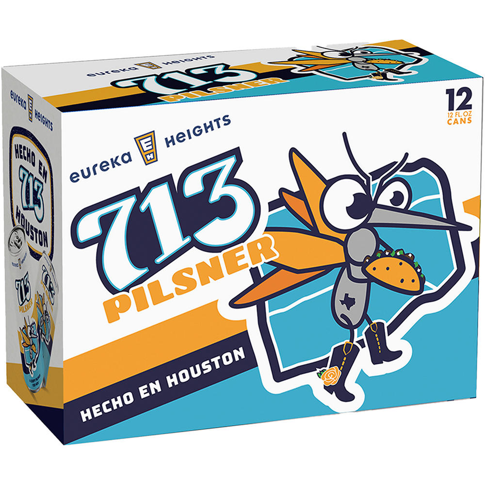 Eureka Heights 713 Pilsner 12 pk Cans, 12 oz