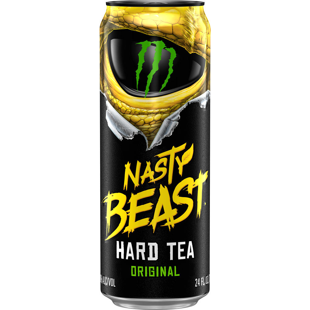 Nasty Beast Monster Hard Tea Original, 24 oz