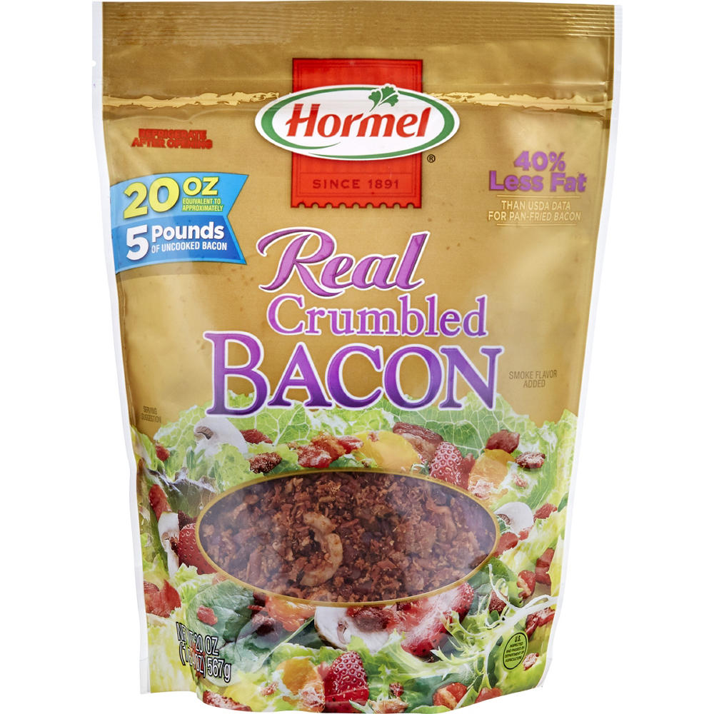 Hormel Real Crumbled Bacon Salad Toppings, 20 oz