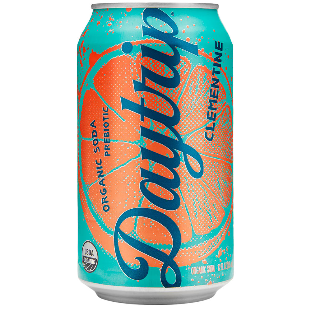 Daytrip Organic Prebiotic Soda - Clementine, 12 oz