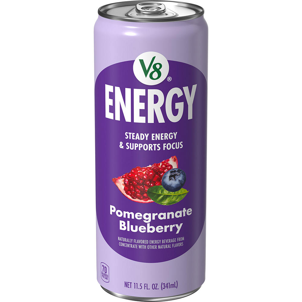 V8 Energy Pomegranate Blueberry Drink, 11.5 oz