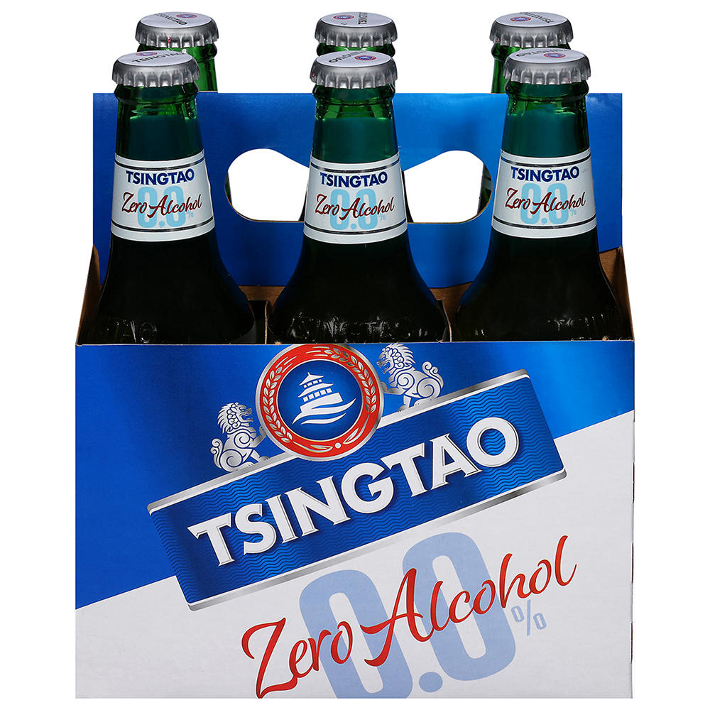Tsingtao Non Alcoholic Beer 6 pk Bottles, 11.2 oz