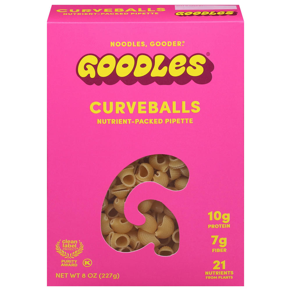 Goodles 10g Protein Curveballs Pasta, 8 oz