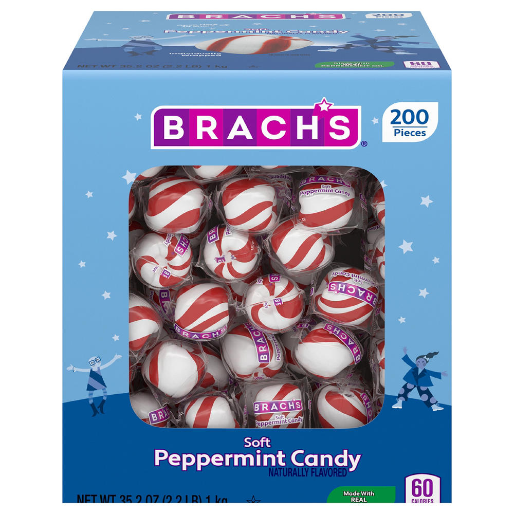 Brach's Soft Peppermint Candy, 200 pc