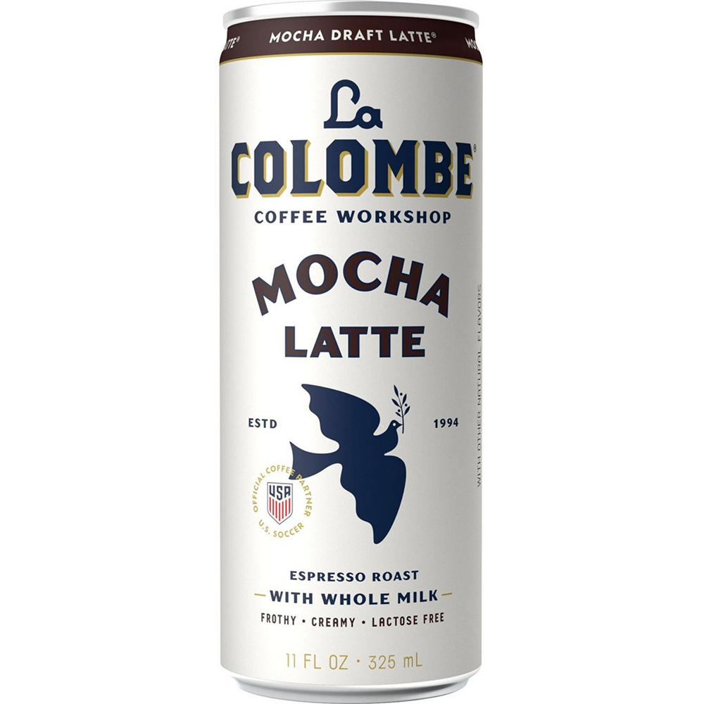 La Colombe Mocha Cold Brew Draft Latte Espresso Roast with Milk, 11 oz