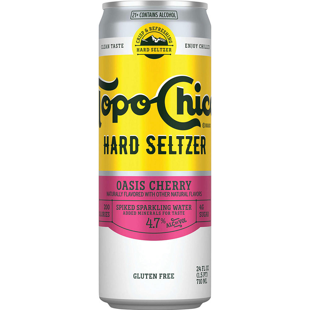 Topo Chico Oasis Cherry Single Can, 24 oz