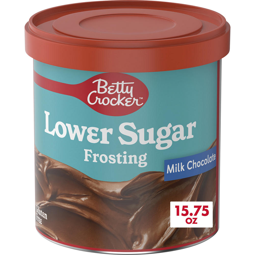 Betty Crocker Lower Sugar Frosting - Milk Chocolate, 15.75 oz