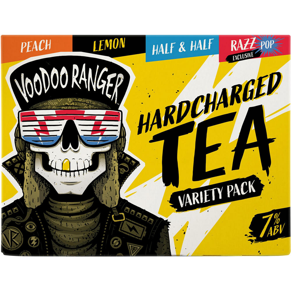 New Belgium Voodoo Ranger Hard Charged Tea Variety 12 pk Cans, 12 oz