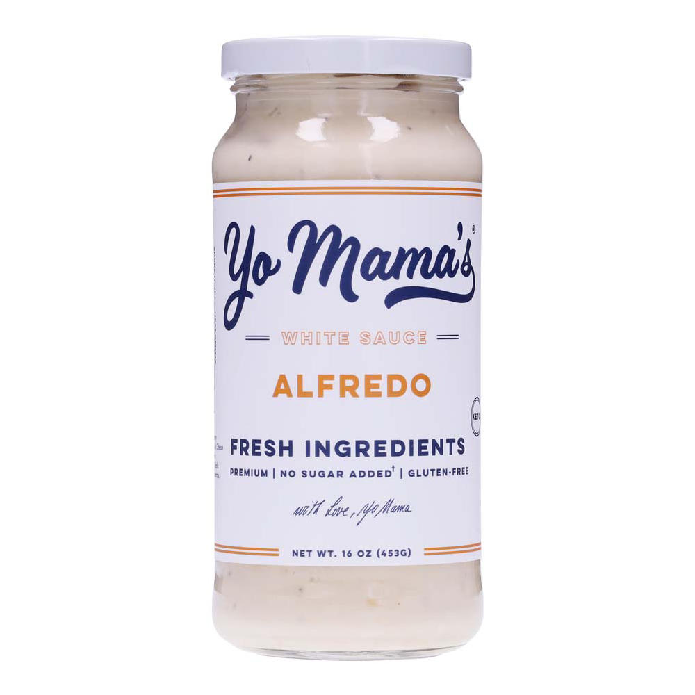 Yo Mama's Classic Alfredo Sauce, 16 oz