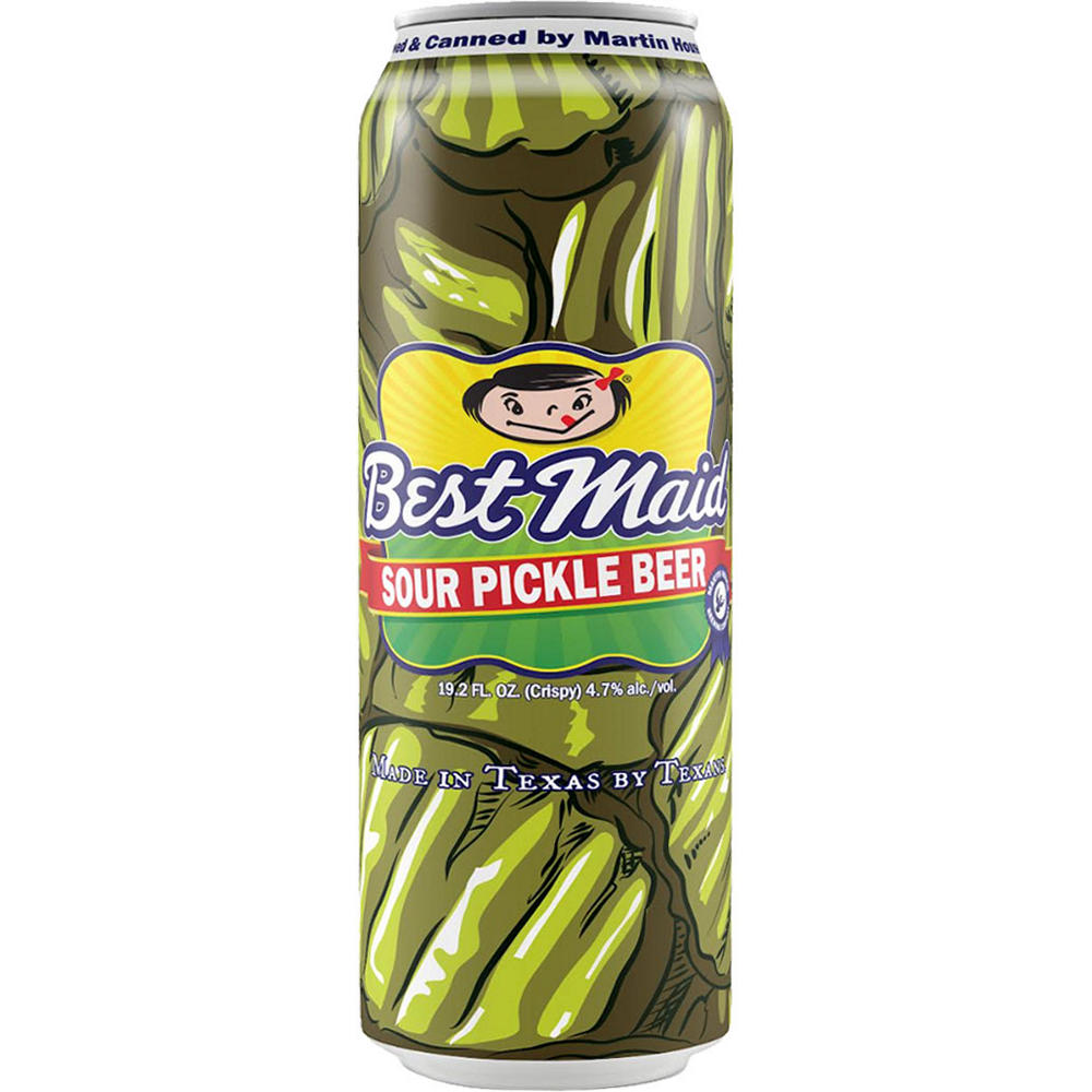 Martin House Best Maid Sour Pickle Craft Beer, 19.2 oz