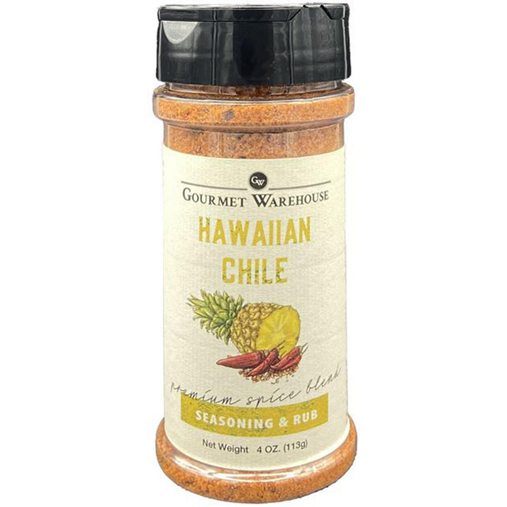 Gourmet Warehouse Hawaiian Chile Seasoning & Rub, 4 oz