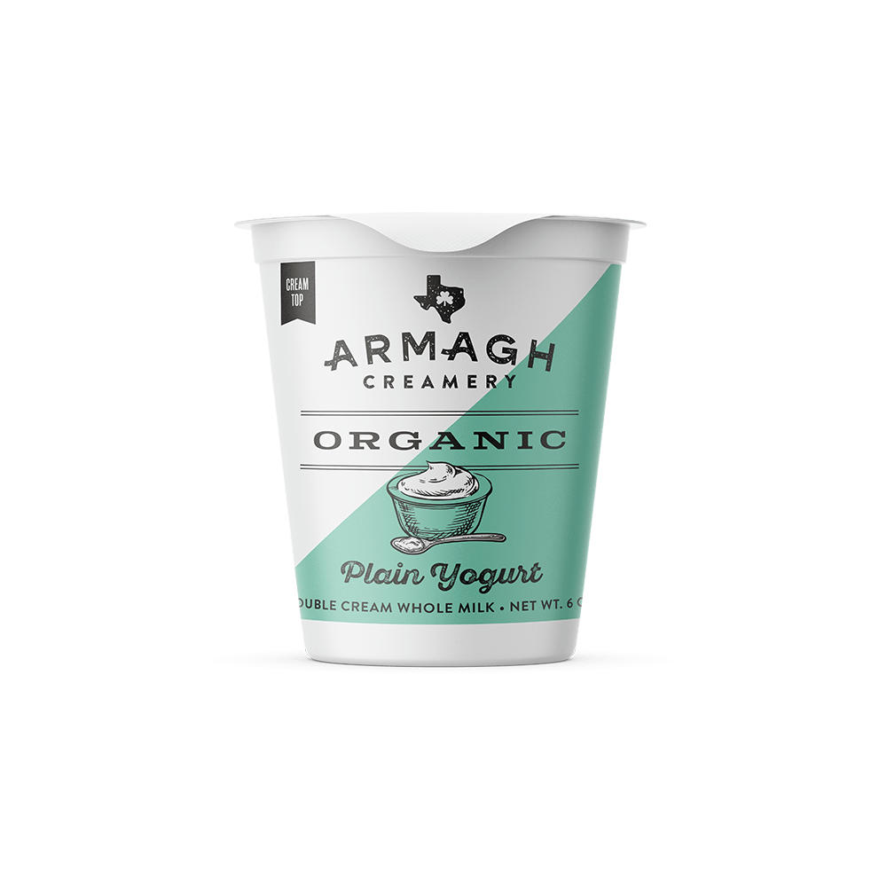 Armagh Creamery Organic Plain Yogurt, 6 oz