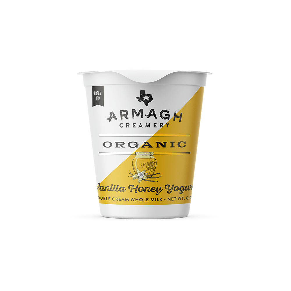 Armagh Creamery Organic Vanilla Honey Yogurt, 6 oz
