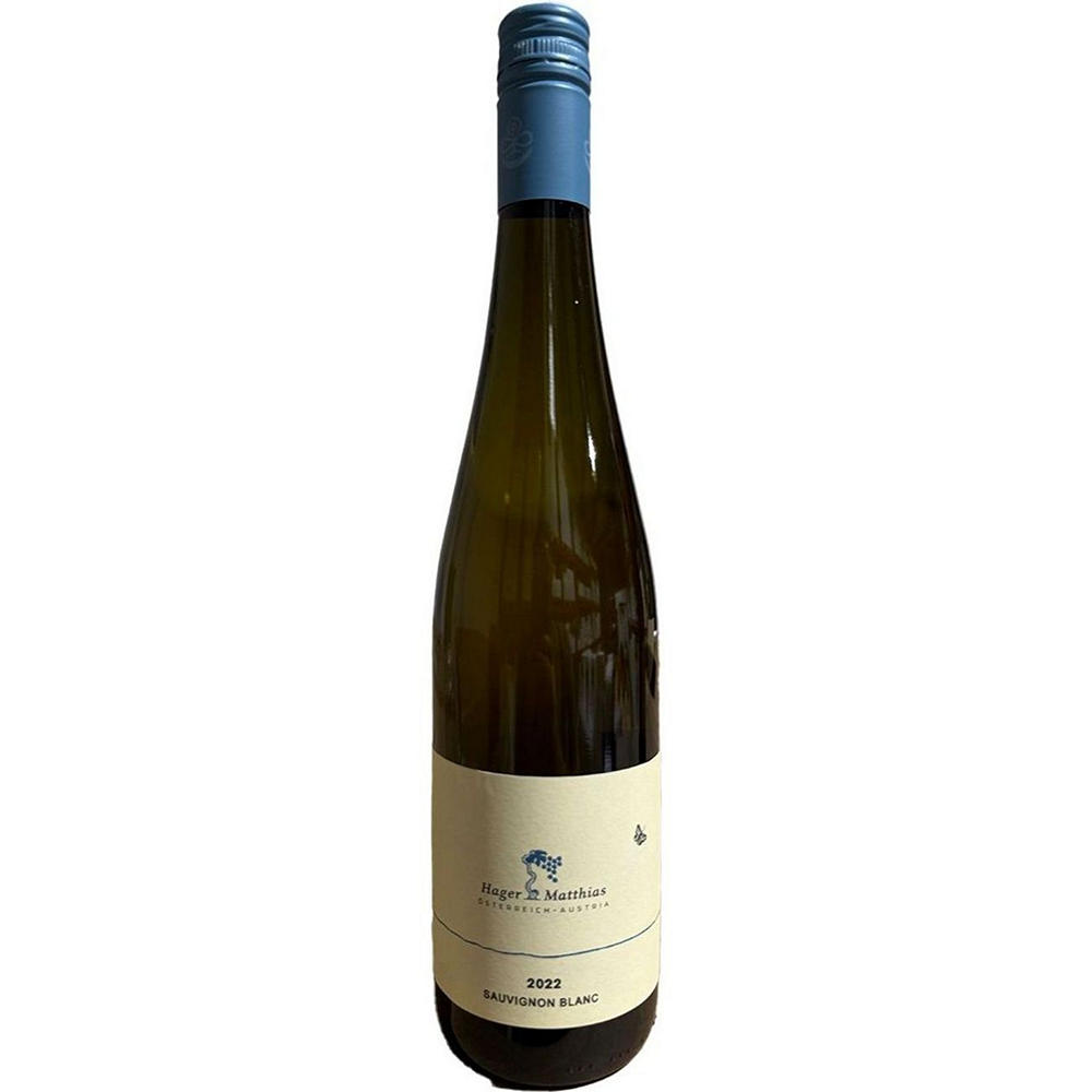 Hager Matthias Organic Sauvignon Blanc Austrian White Wine, 750 mL