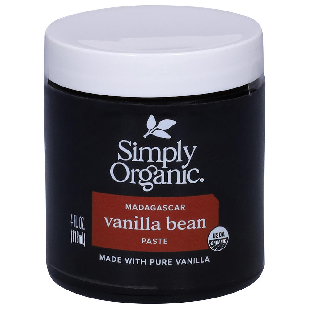 Simply Organic Vanilla Bean Paste, 4 oz