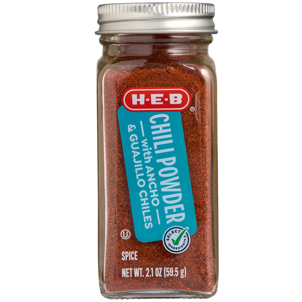 H-E-B Ancho & Guajillo Chili Powder Spice, 2.1 oz