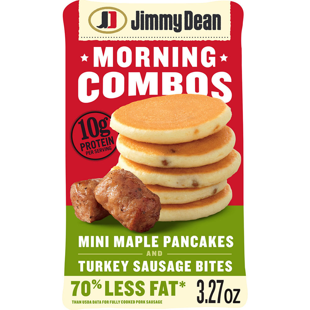 Jimmy Dean Mini Maple Pancakes & Turkey Sausage Bites, 3.27 oz