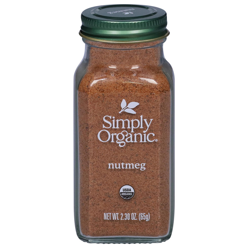 Simply Organic Ground Nutmeg, 2.3 oz