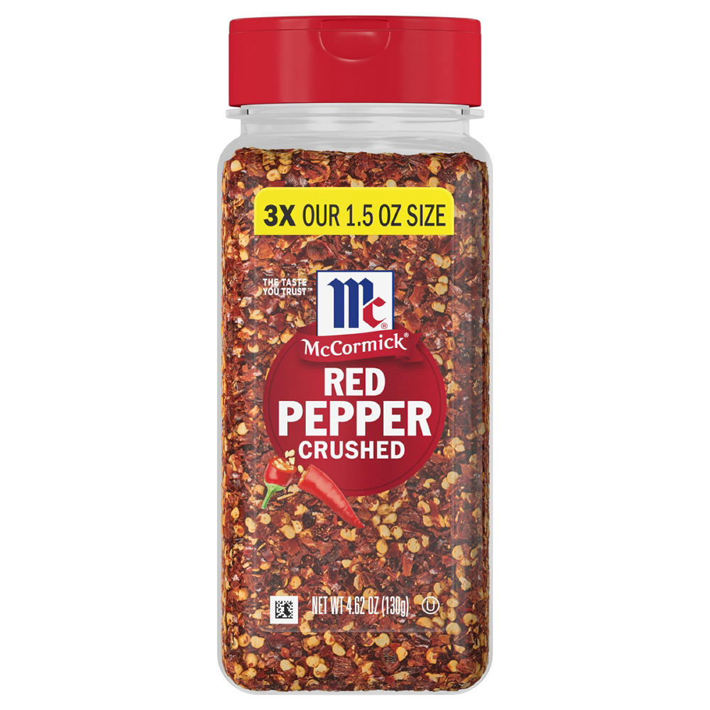 McCormick Crushed Red Pepper, 4.62 oz
