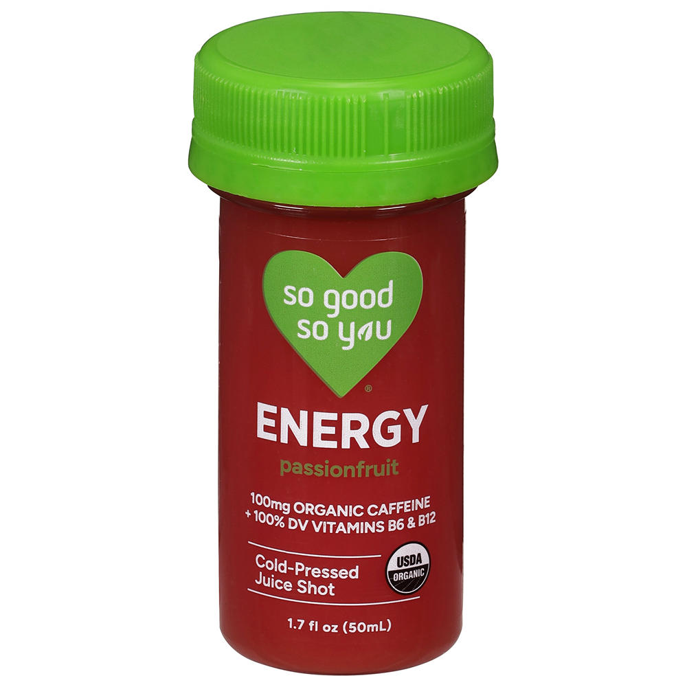 So Good So You Passionfruit Energy Juice Shot, 1.7 oz