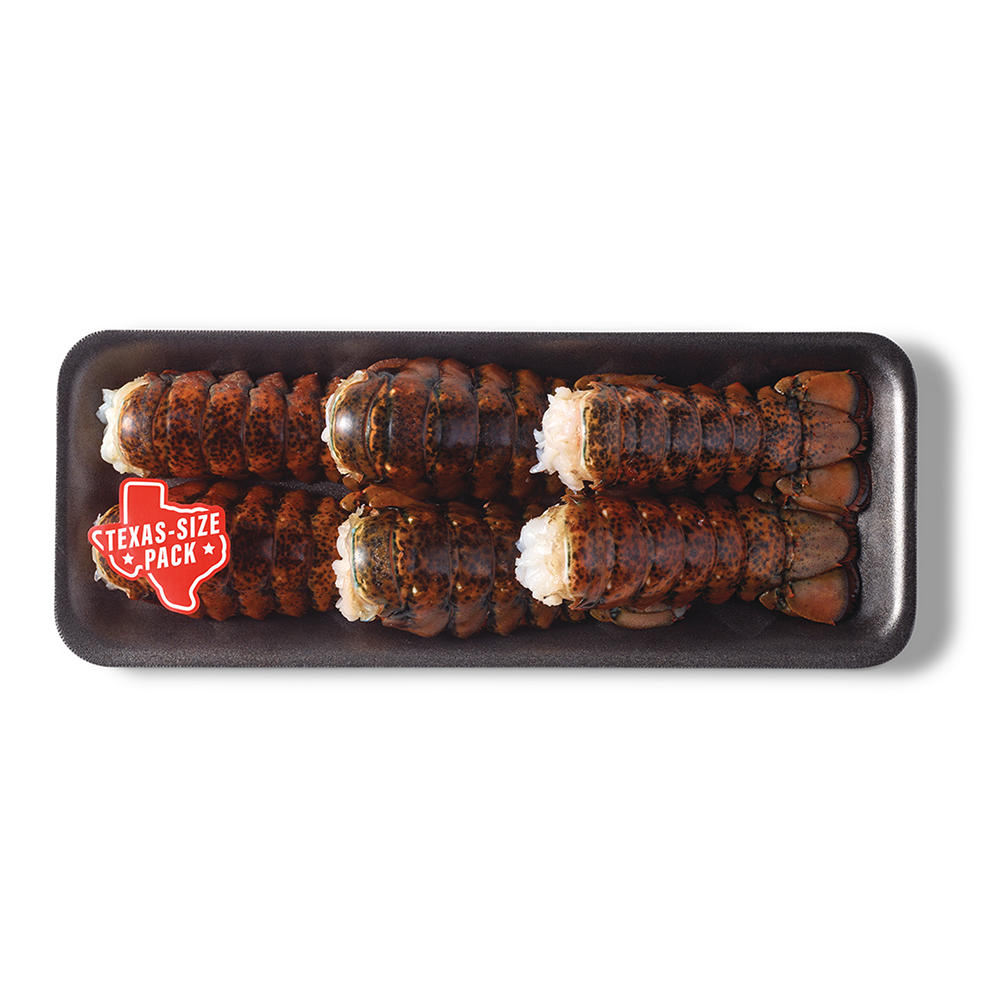 H-E-B Wild Caught Cold Water Raw Lobster Tails, 4 - 5 oz – Texas-Size Pack, 6 ct
