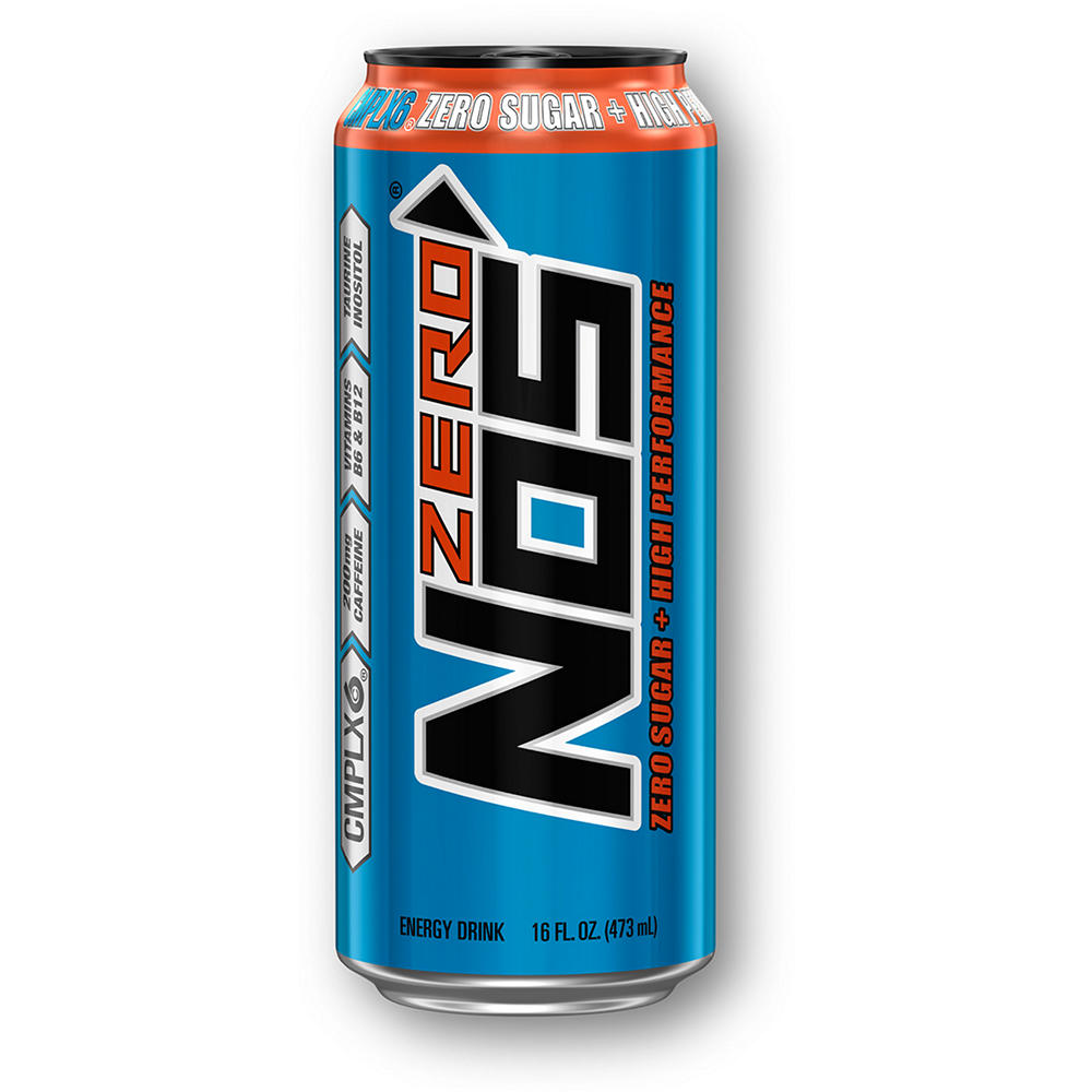 NOS NOS Zero Sugar, 16 oz