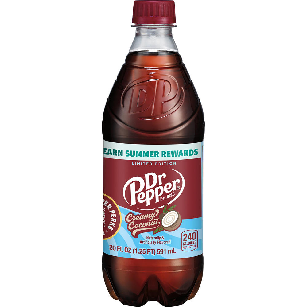 Dr Pepper Creamy Coconut, 20 fl oz