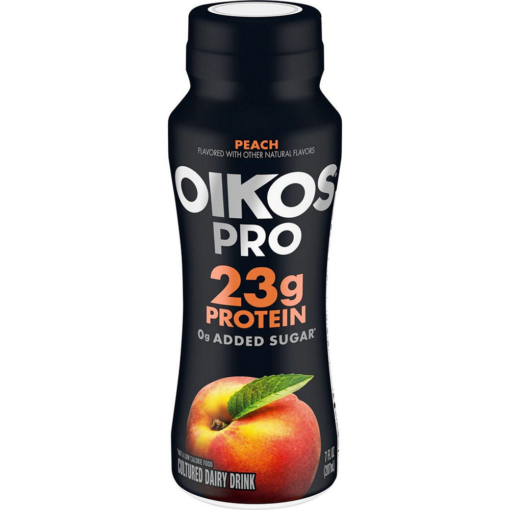 Oikos Pro 23g Protein Yogurt Drink - Peach, 7 oz