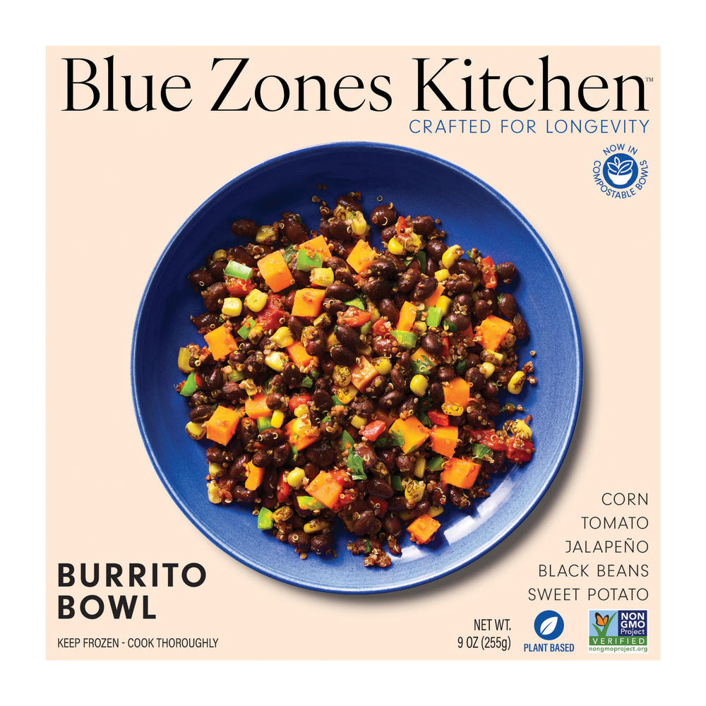 Blue Zones Kitchen Plant Based Burrito Bowl, 9 oz