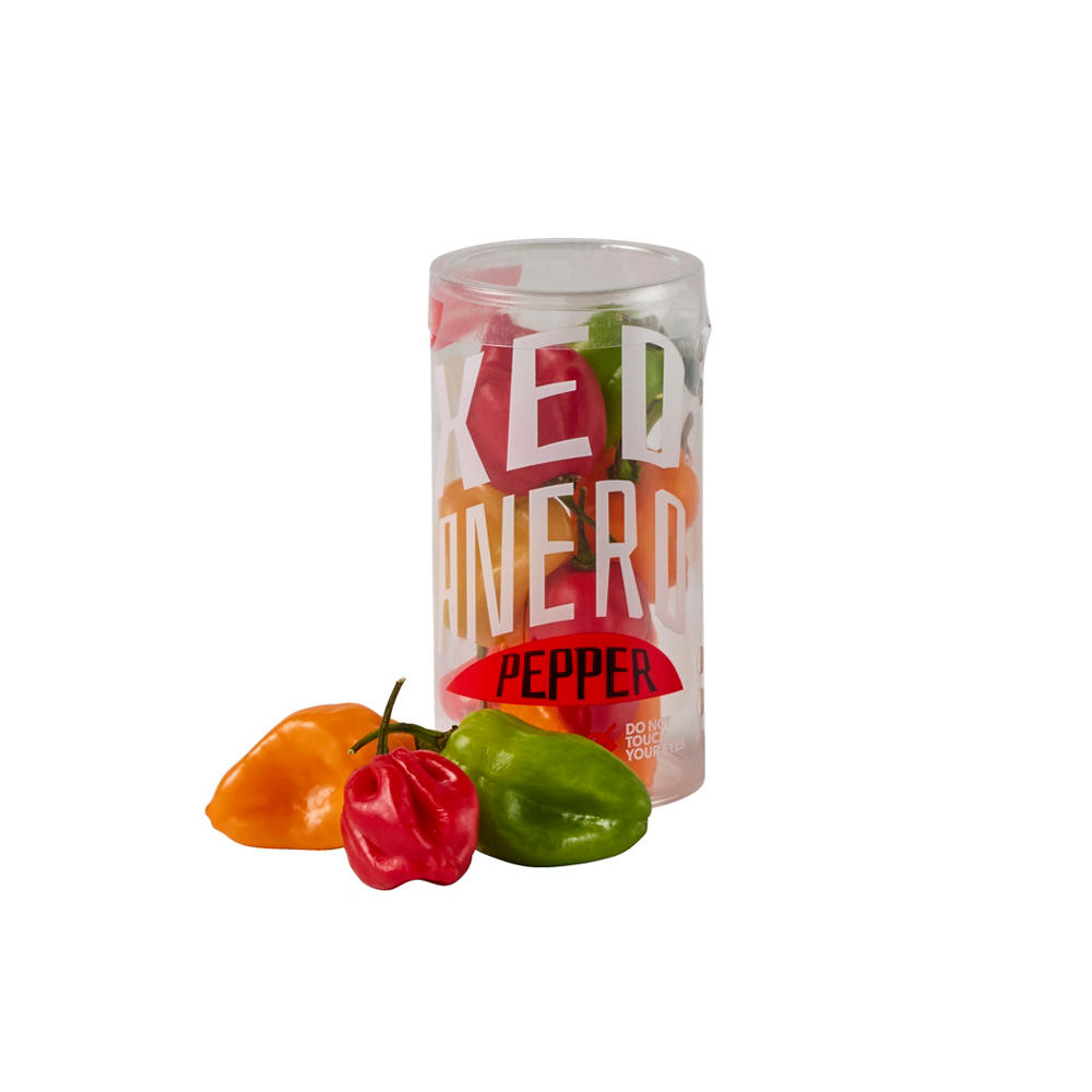 Fresh Mixed Habanero Peppers, 1.75 oz