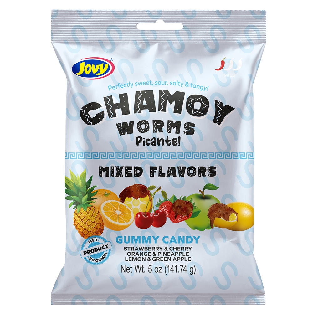 Jovy Chamoy Worms Gummy Candy, 5 oz