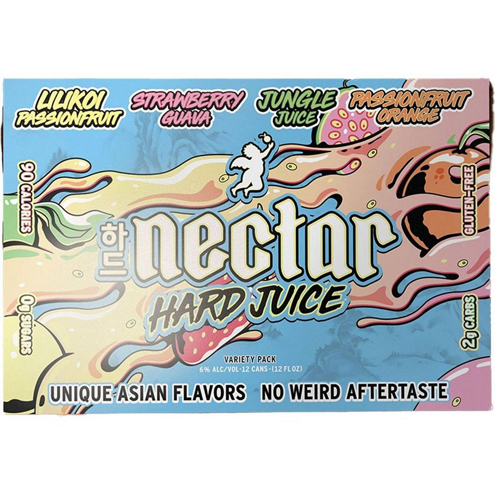 Nectar Hard Seltzer Hard Juice Variety 12 pk Cans, 12 oz