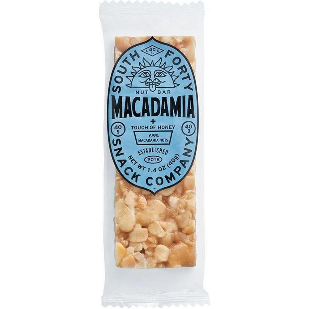 South Forty Snack Company Macadamia Nut Bar, 1.4 oz