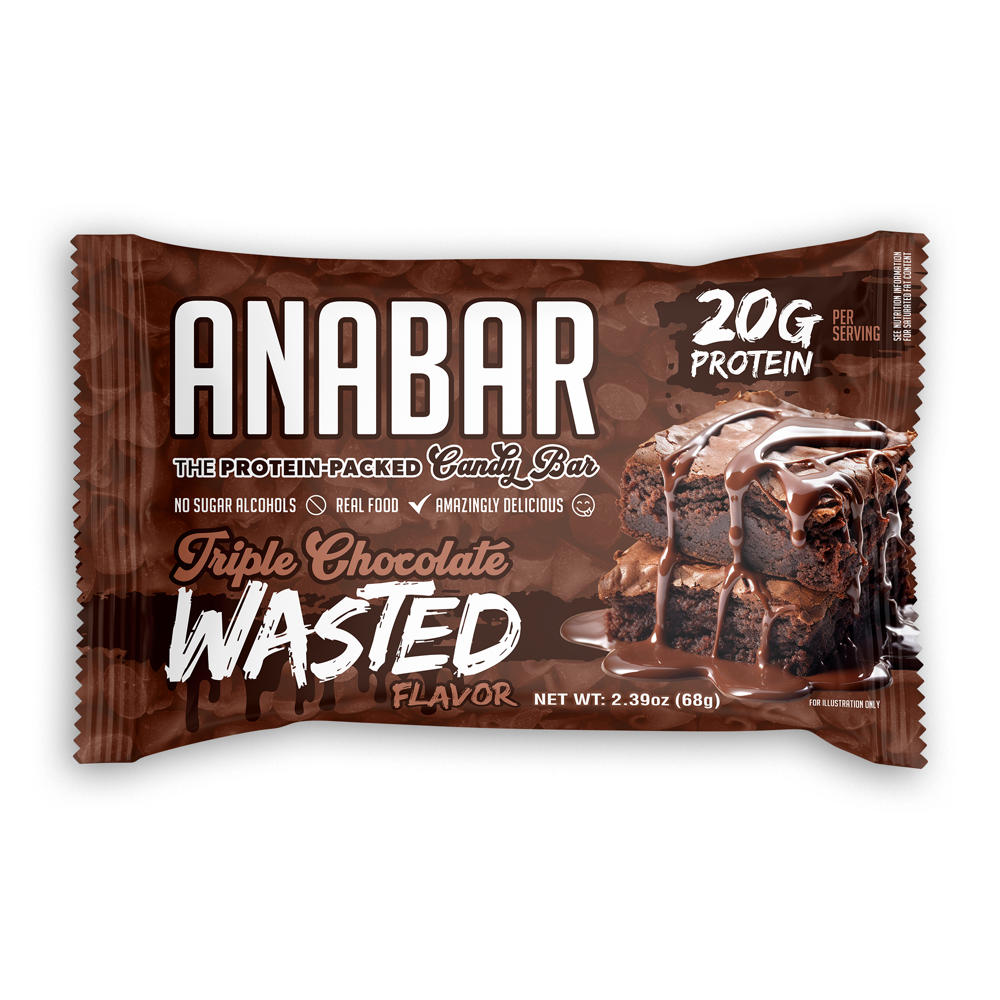 Anabar 20g Protein Bar - Triple Chocolate Wasted, 2.39 oz