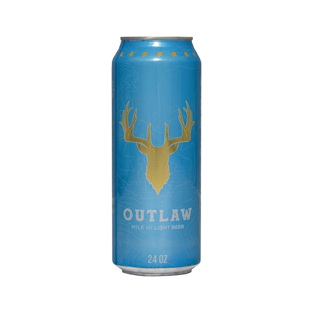 Outlaw Light Beer Can, 24 oz