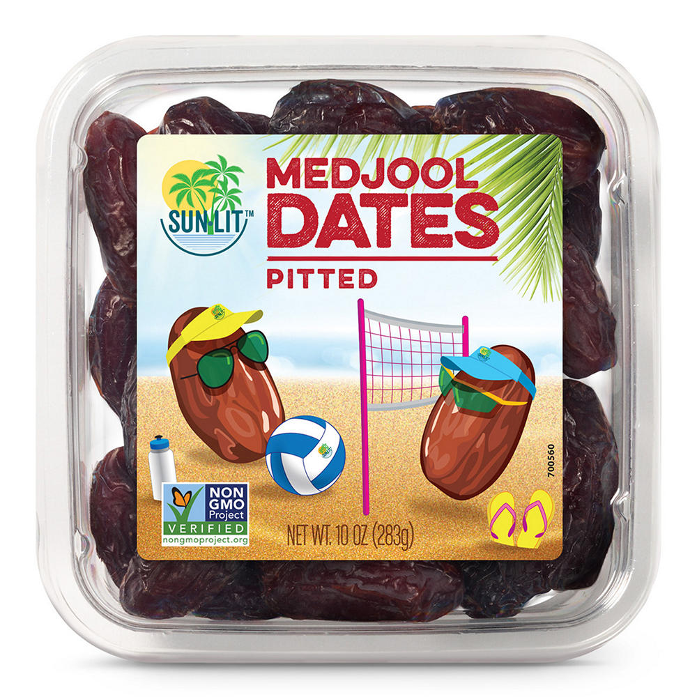 Sunlit Fresh Pitted Medjool Dates , 10 oz
