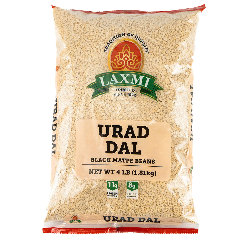 Laxmi Urad Dal Black Lentils, 4 lbs