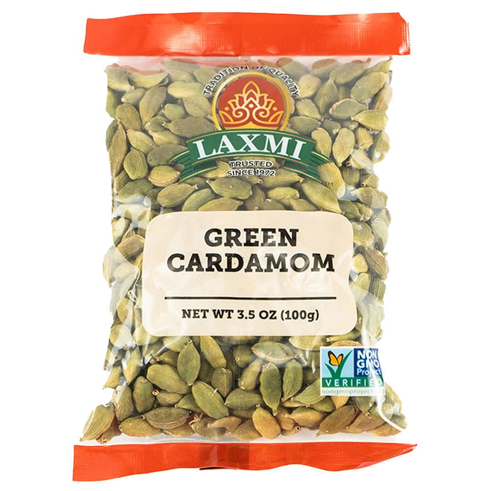 Laxmi Green Cardamom, 3.5 oz