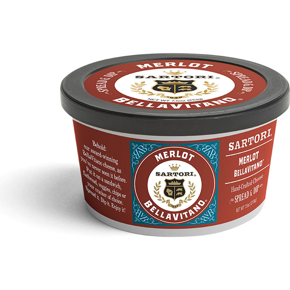 Sartori Merlot BellaVitano Dip, 7.5 oz