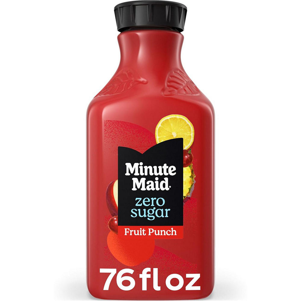 Minute Maid Zero Sugar Fruit Punch, 76 oz