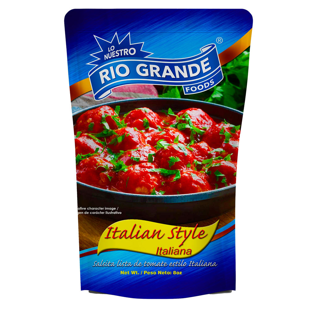 Rio Grande Foods Italian Style Tomato Sauce, 8 oz